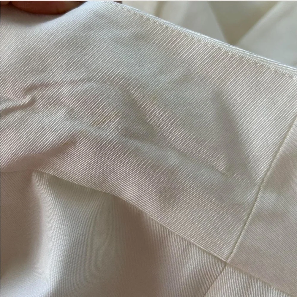 Monki Oversized Blazer in White. - Picture 8 of 8